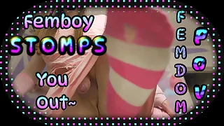 4k &vert; Femboy STOMPS you out~ &lpar;Teaser&rpar;